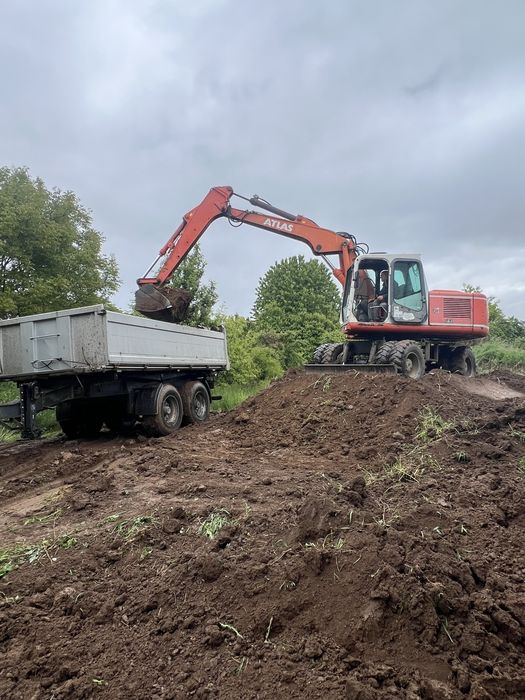 Usługi koparka-wywrotka-minikoparka-koparkoładowarka/transport/wykopy