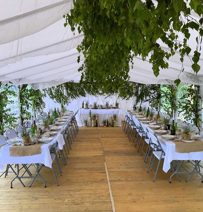 Wynajem Namiotów, podłoga drewniana, namioty na wesela, poprawiny