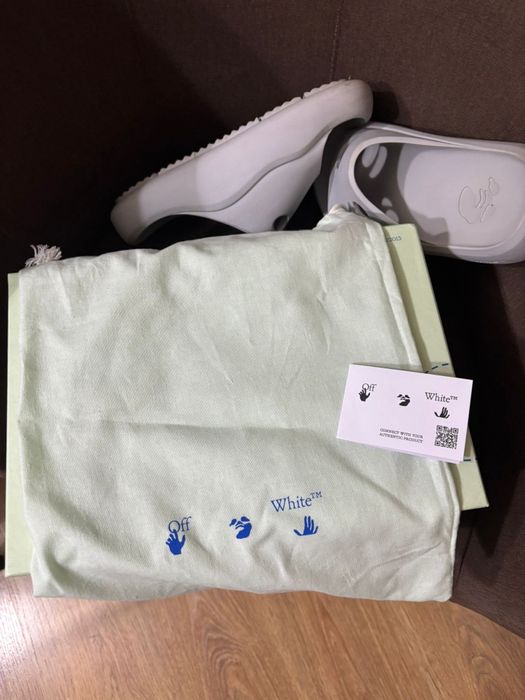 Klapki Off-white roz.39