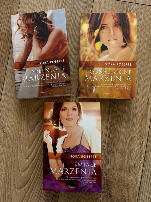 Książki Nory Roberts 3 szt