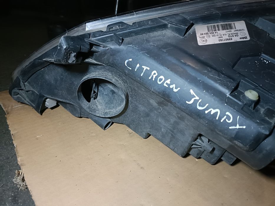 Lampa przód prawa Citroen jumpy II scudo expert  oryginał gwarancja
