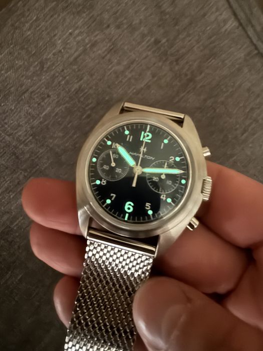 Hamilton Khaki Pilot Mechanical Chrono Full Set 2025 + gratisy! REZERWACJA