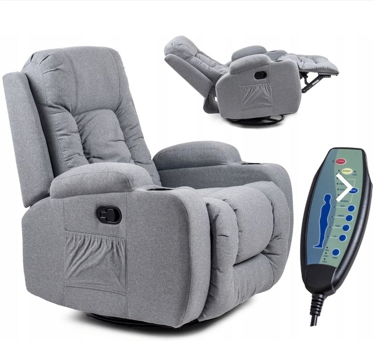 Масажне крісло реклайнер Mebel Elit BOX  массажное кресло реклайнер