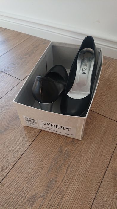 Buty damskie venezia roz 38,koturn,obcas 8cm