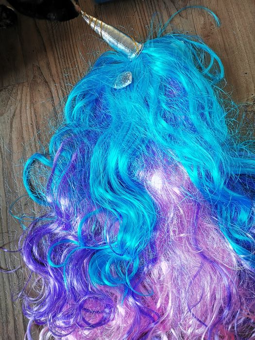 Peruca de unicórnio