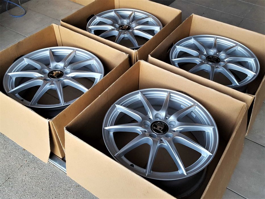 Alufelgi 17 5x112 Skoda Octavia Superb Yeti Karoq Oryginał J Nowe 269#