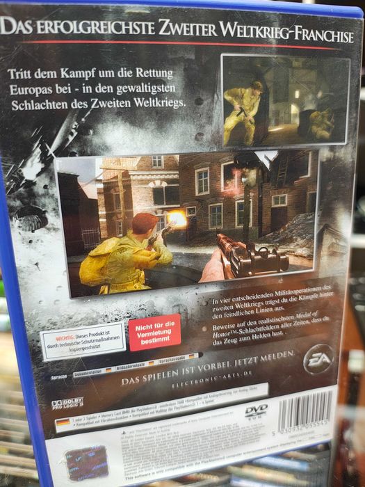 Gra Medal of Honor Vanguard Sony PlayStation 2 (PS2) PL SklepRetroWWA