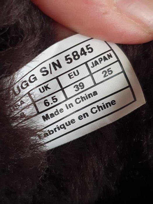 Уггі високі шкіра овчина Ugg Australia 39р оригінал