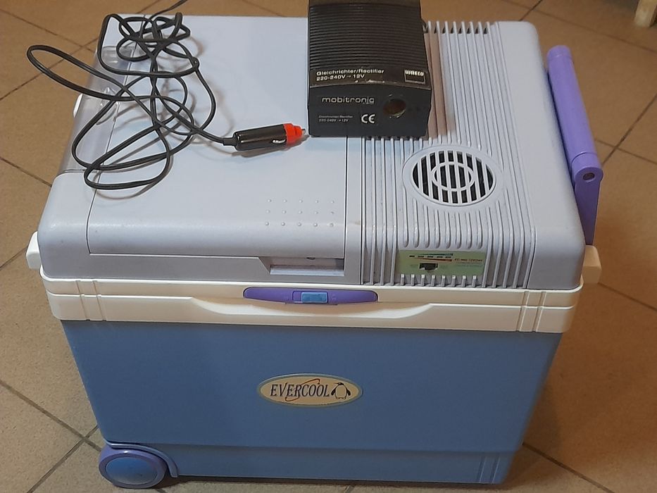 Авто холодильник *12V-24V-220V.Evercool*Холодить/Гріє.