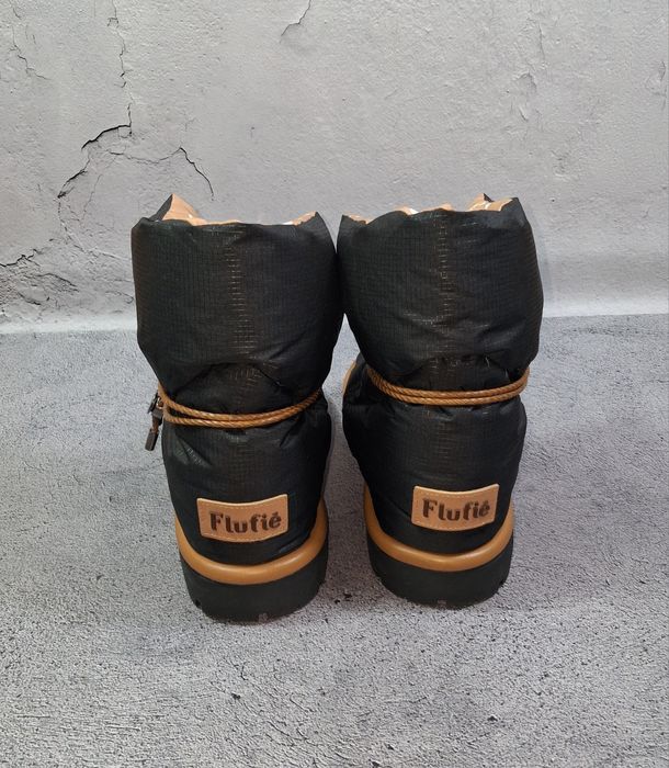 Ботинки Flufie Classic дутики женские с пуховым утеплителем кроссовки