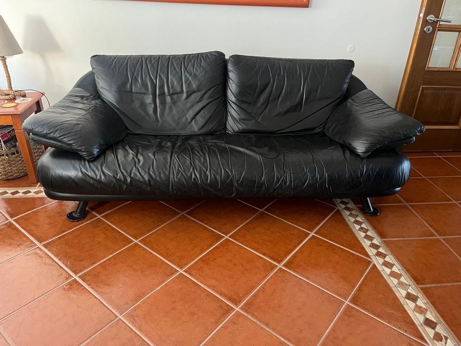Conjunto de sofás Divani & divani em pele