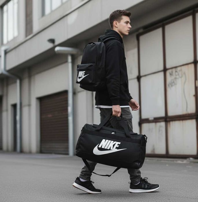 Рюкзак сумка Adidas 2в1 черный комплект спортивный дорожный адидас