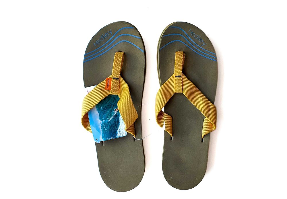 Chinelos Redley verde e Amarelo 42