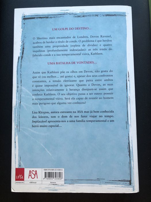 Implacável Lisa Kleypas