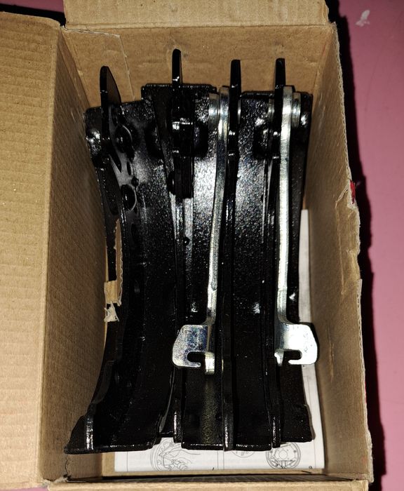 Задні колодки гальм TRW GS8166 - комплект.  Для Skoda, W, Audi, Seat