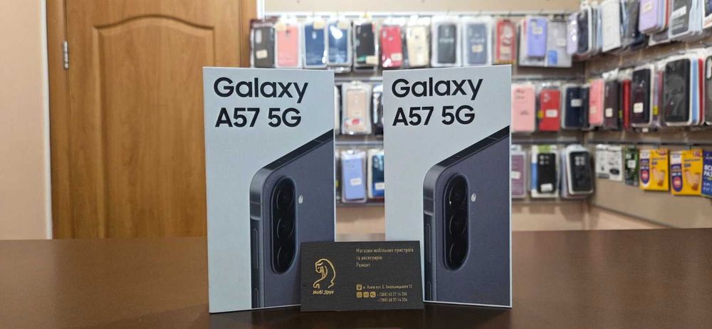 Samsung A576B Galaxy A57 5G 8/256Gb , 12/512Gb  Navy/GrayIcyblue/Lilac EU !!!НОВІ ЗАПЛОМБОВАНІ НЕВЕРЛОК!!!