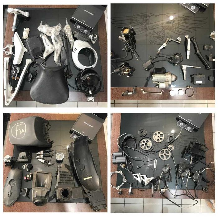 Разборка мотоцикла BMW