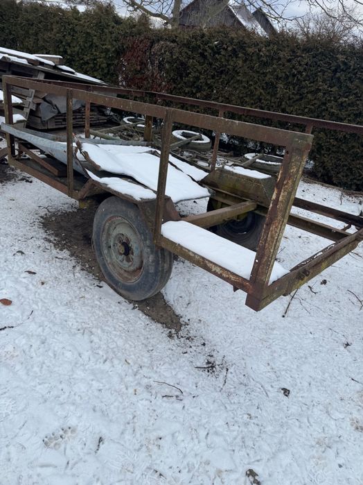 Przyczepka jednoosiowa