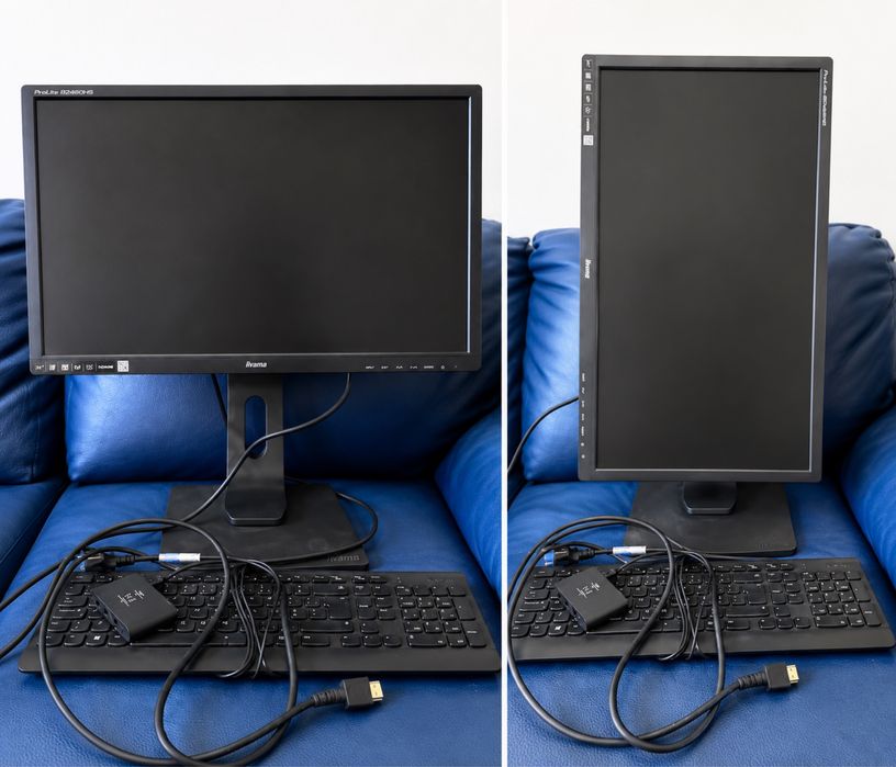 Monitor iiyama ProLite + teclado iiyama