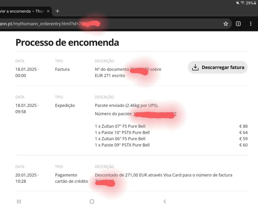 4 pratos bell Novos - 200€