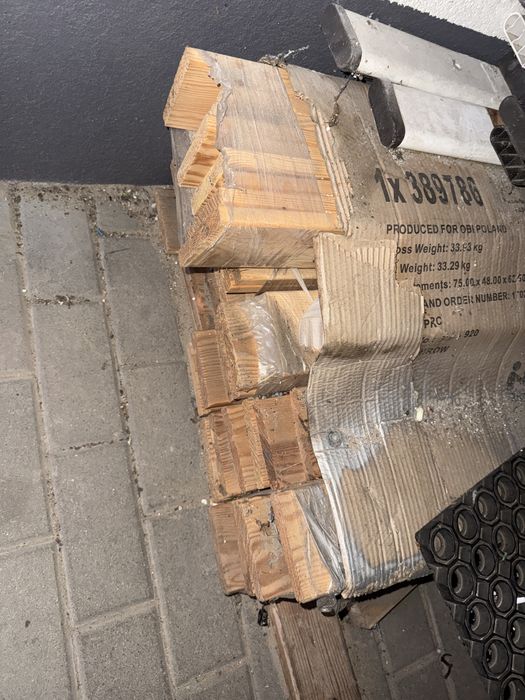 deski drewniane heblowane