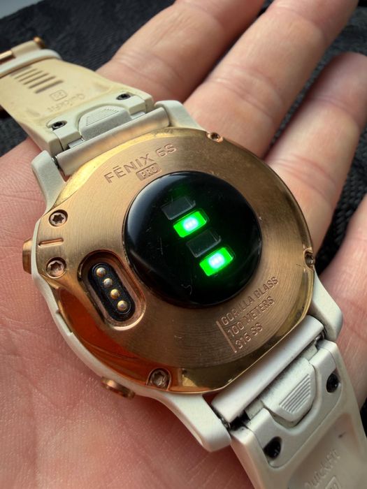 Zegarek Garmin Fenix 6s gold