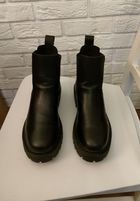 Buty, sztyblety czarne