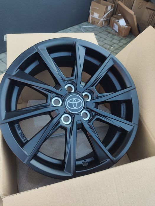Nowe oryginalne OEM alufelgi 15 5x100 toyota z czujnikami tpms Yaris 4