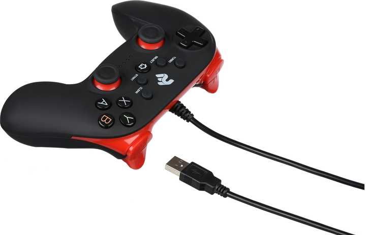 Дротовий геймпад 2Е GC100 Android/PC/PS3 Black