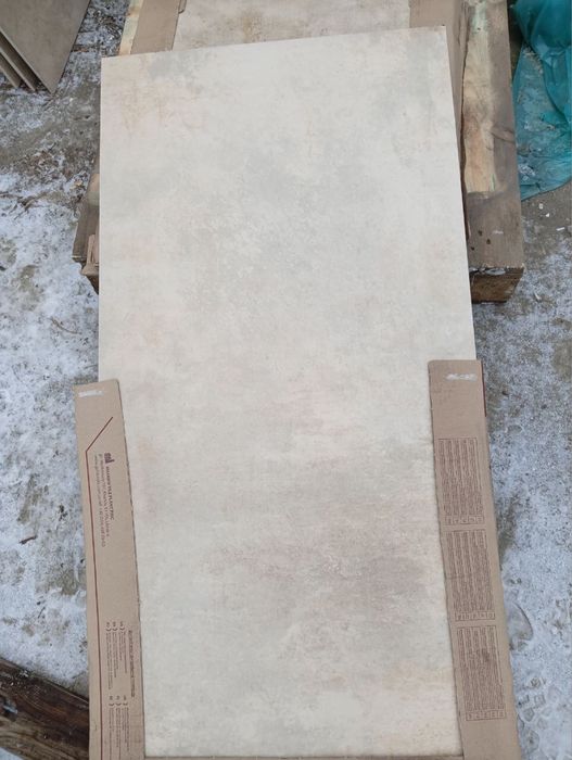 Плитка 60*60см бежева керамограніт 120х60 2 сорт