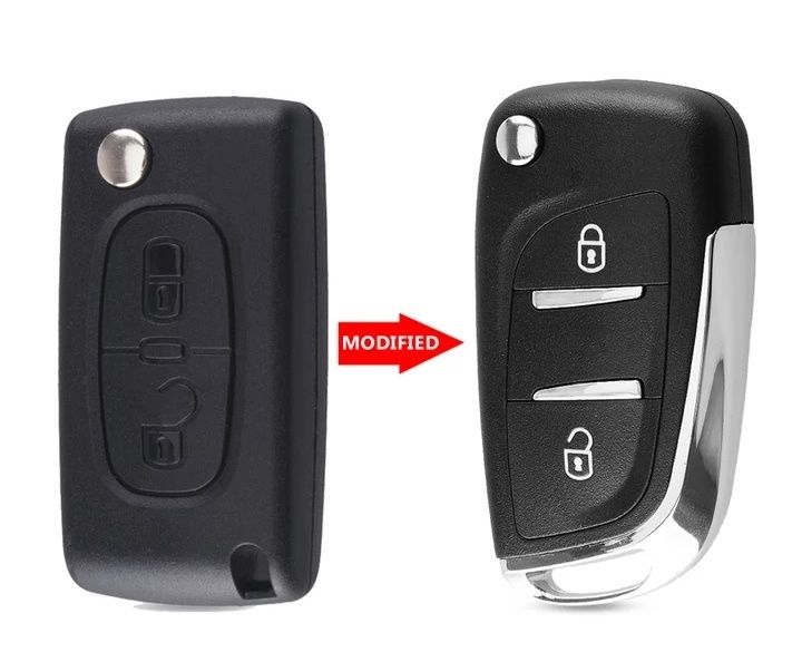 Ключ Плата Корпус ключа Peugeot Partner Пежо, 207,307, 308, Citroen