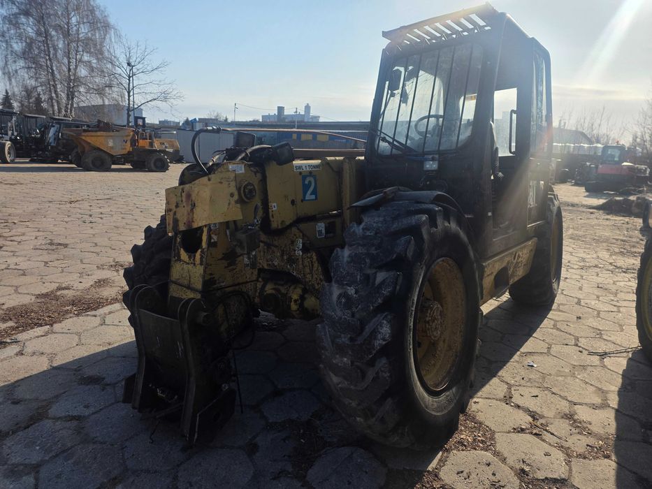 ładowarka teleskopowa caterpillar th62 teleskop manitou jcb terex