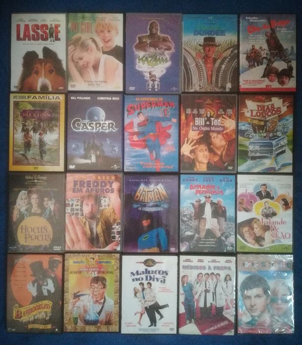 Lote 160 DVD'S originais (Lote 11)