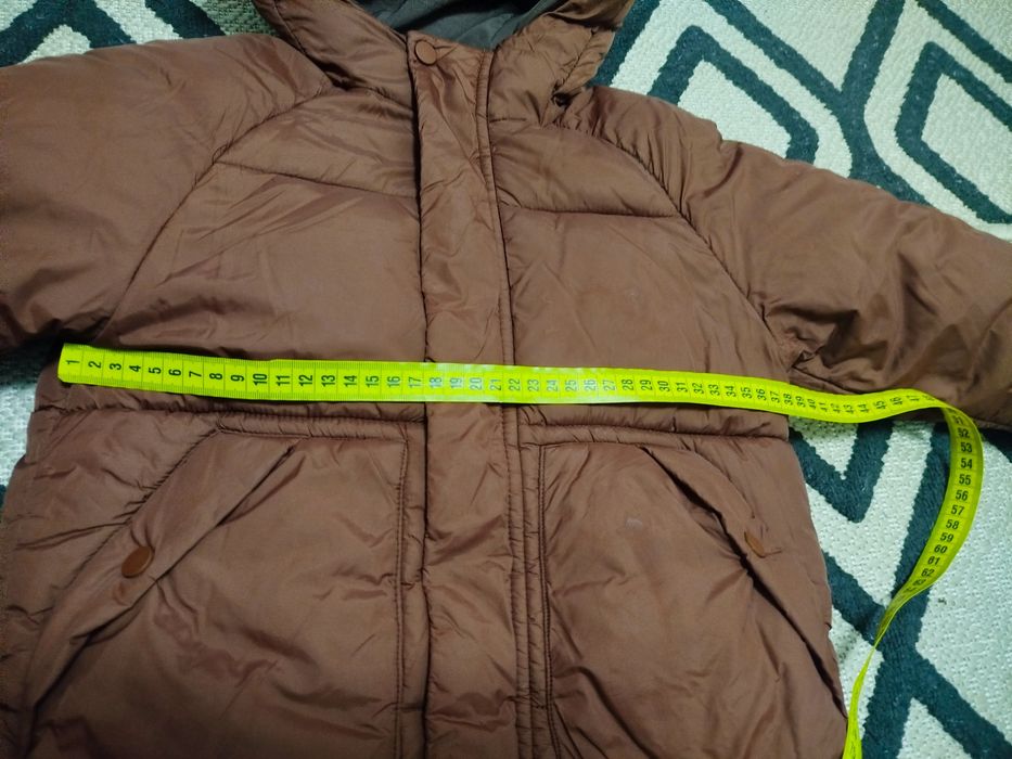 Куртка,пуховик(шоколад) фірма Zara