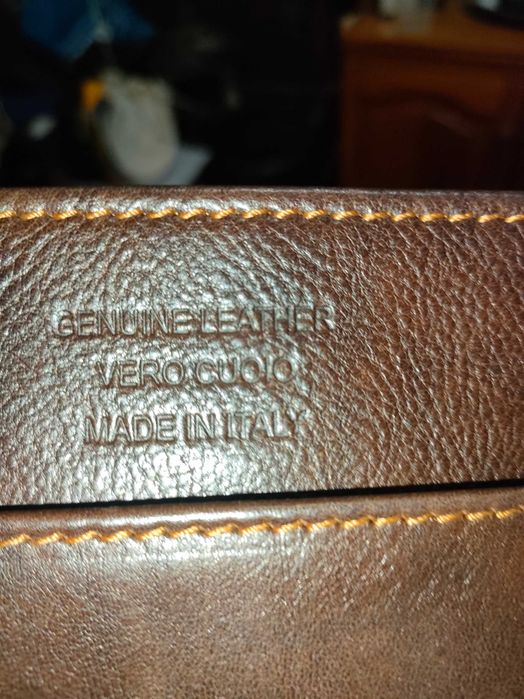 Bolsa Homem tiracolo pele de grande qualidade Italiana