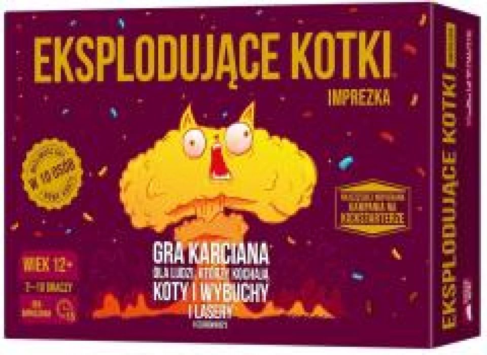 Eksplodujące Kotki: Imprezka (cicha wersja) REBEL Rebel pudełko,
