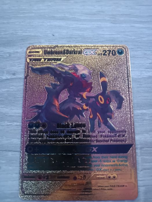 Karta umbreon & darkrai