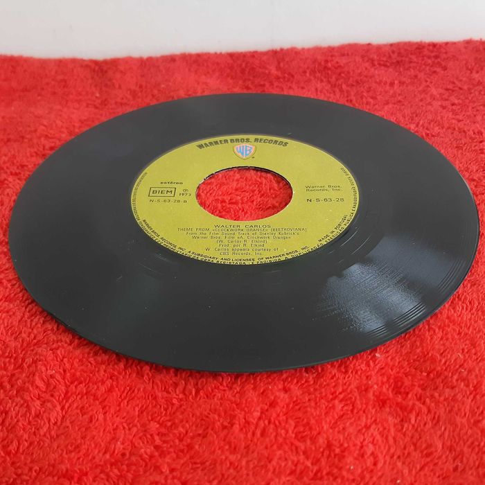Disco Vinil Single Walter Carlos - A Clockwork Orange