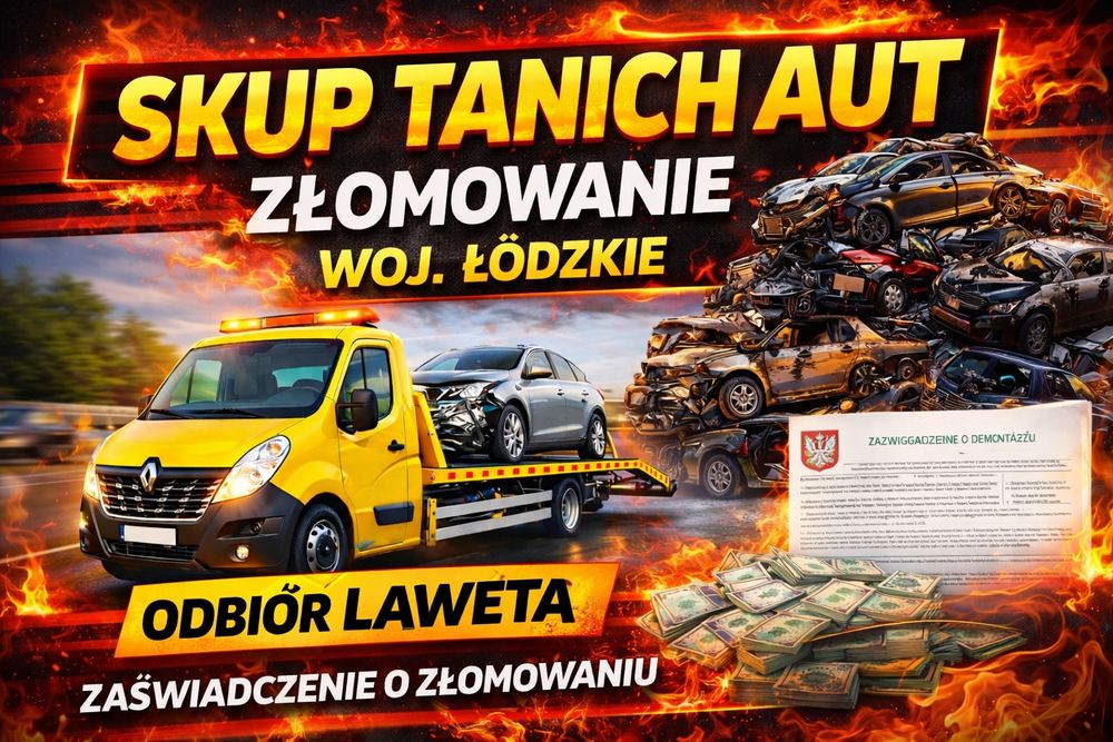 BMW Skup Aut/Złomowanie łódzkie !
