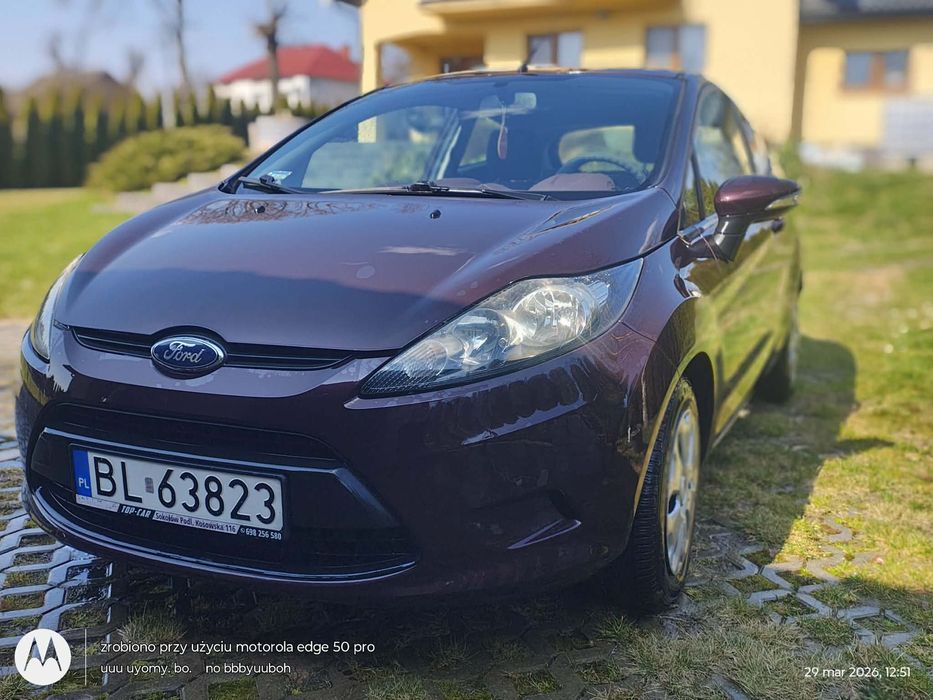 Ford Fiesta Ekonomiczna, zadbada i nie wymagająca dodatkowych wydatków.