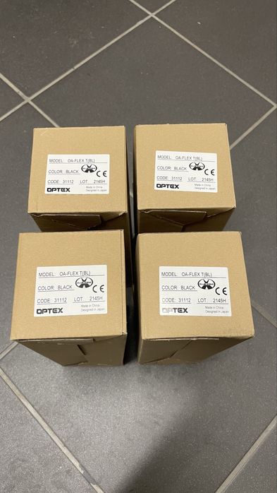 NOWY  Czujnik Optex OA-FLEX T(BL) do drzwi automatycznych | Czarny