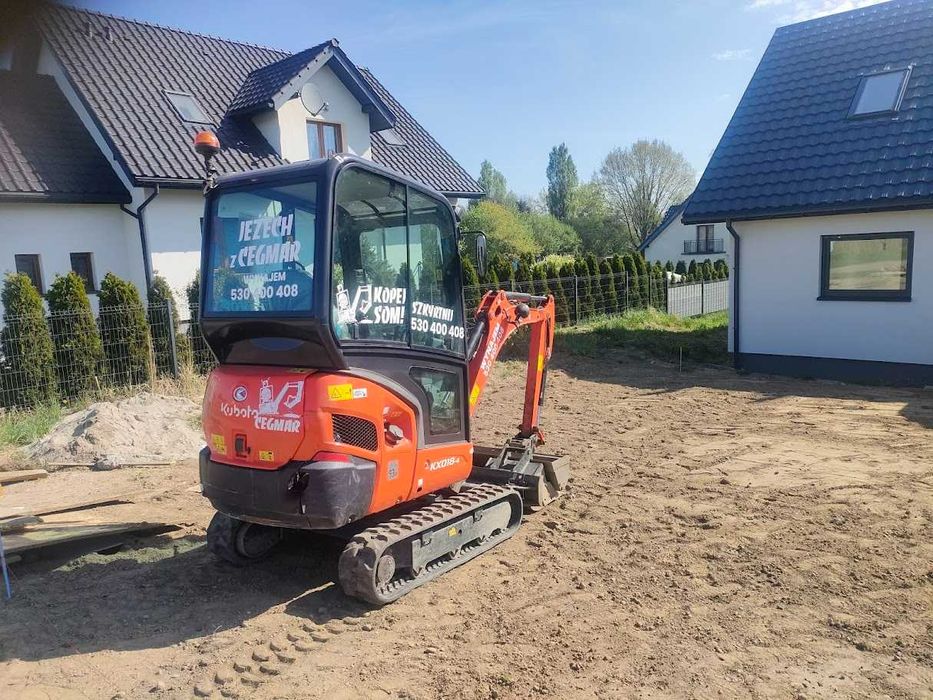 Wynajem minikoparki/ koparki bez/ z operatorem - Jastrzębie i okolice