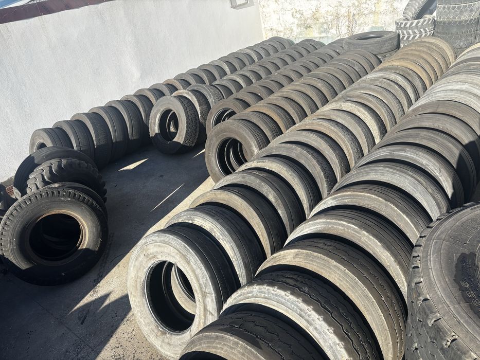 315/70R 22.5 pneus usados, recauchutados, novos