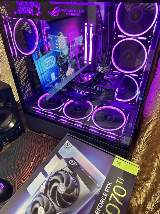 Продам видеокарту MSI RTX 5070ti TRIO