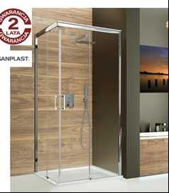 Kabina SANPLAST prostokątna prawa  90×120cm