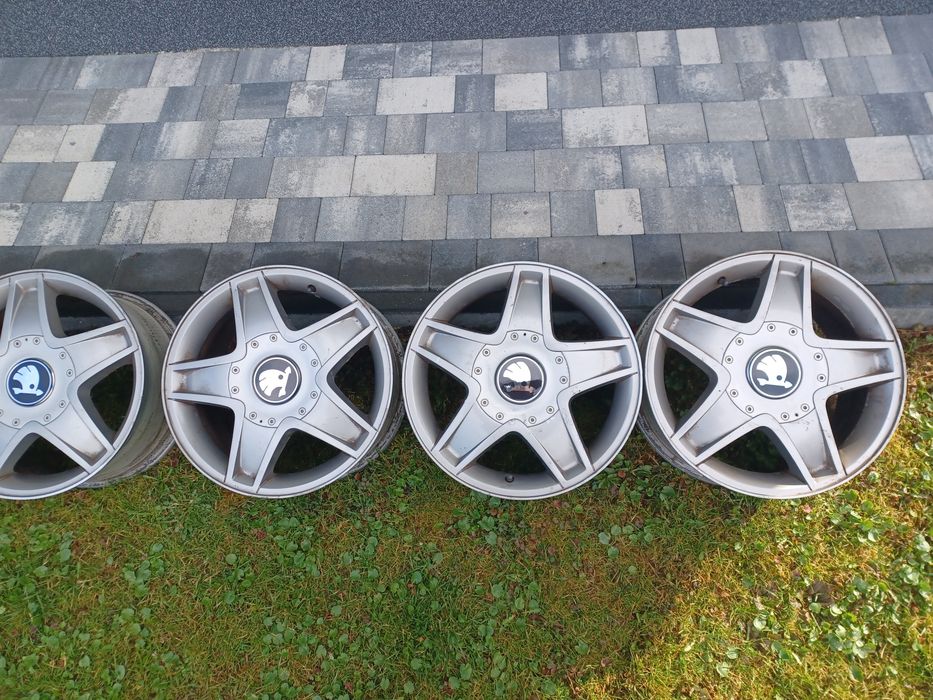 R16 alufelgi SKODA fabia scala Roomster rapid kamiq felgi aluminiowe