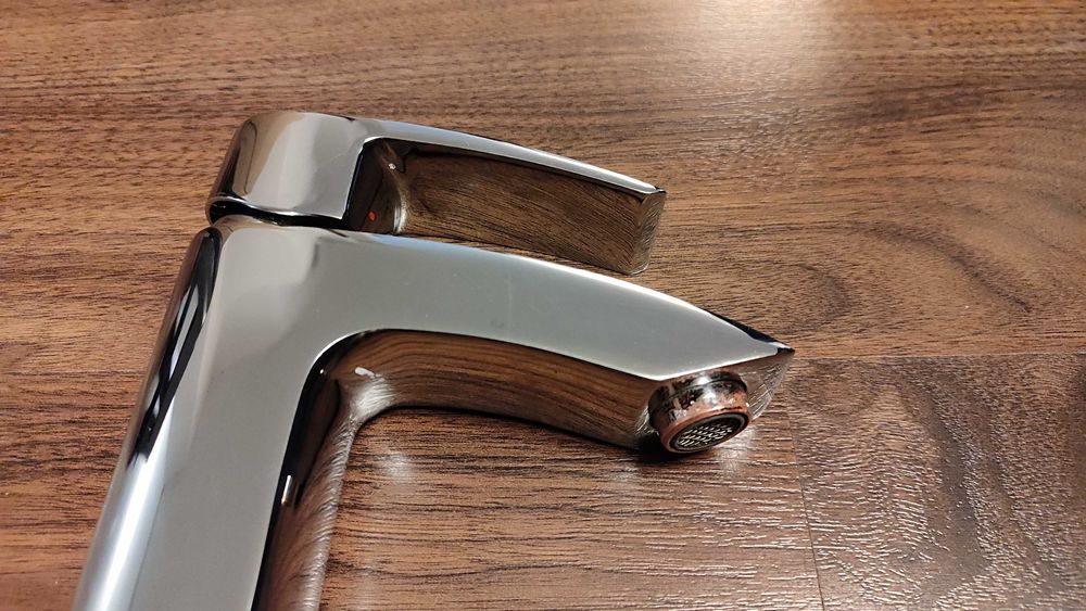 Bateria umywalkowa wysoka Omnires Murray 30 cm chrom połysk + klikklak