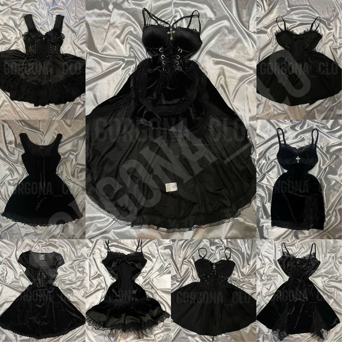 Готична сукня вінтаж неформальна