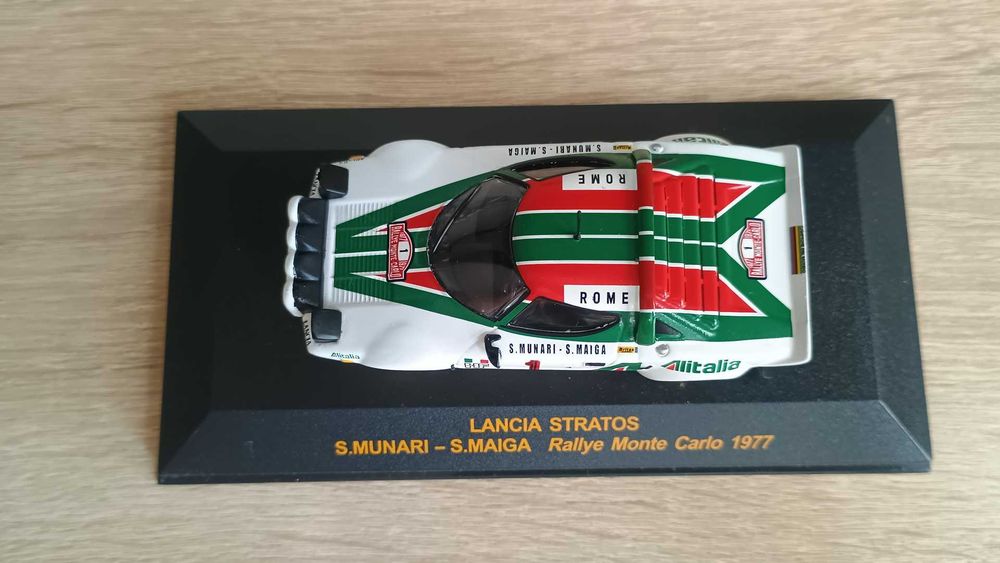 Lancia Stratos Rally Monte Carlo 1977 (IXO) 1/43 1:43