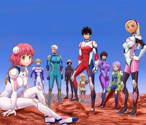 Астра затерянная в космосе Kanata no Astra Lost in Space аниме dvd